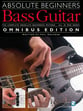 Absolute Beginners Bass Guitar Guitar and Fretted sheet music cover